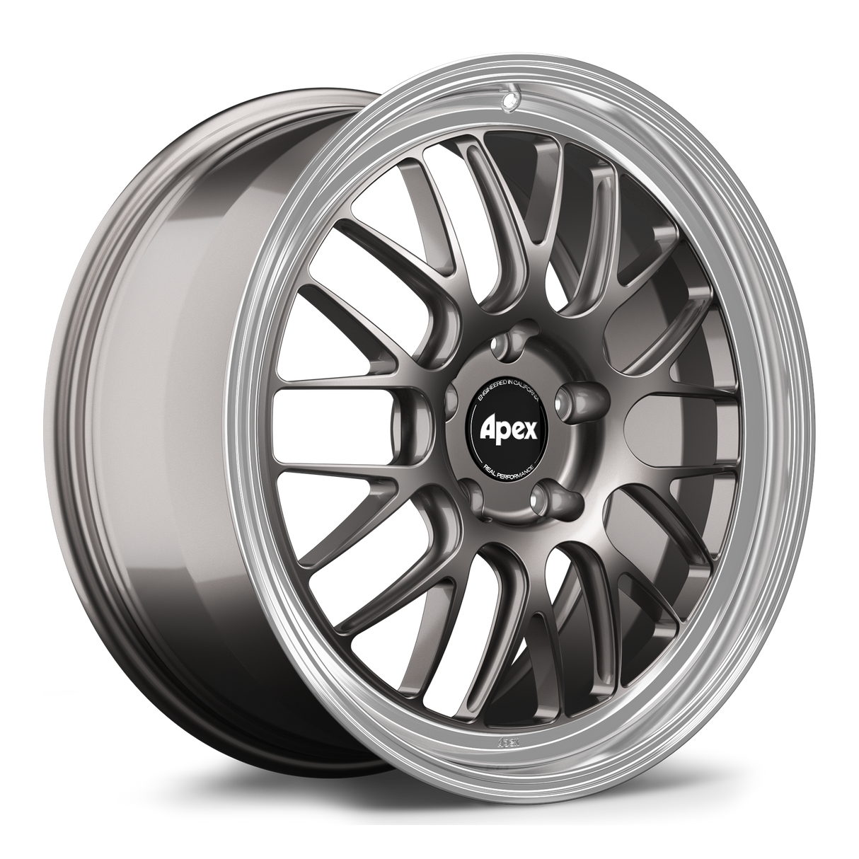 Apex 20" ML-10RT Forged 5x130 Wheel (Anthracite - Machined Lip) - Porsche