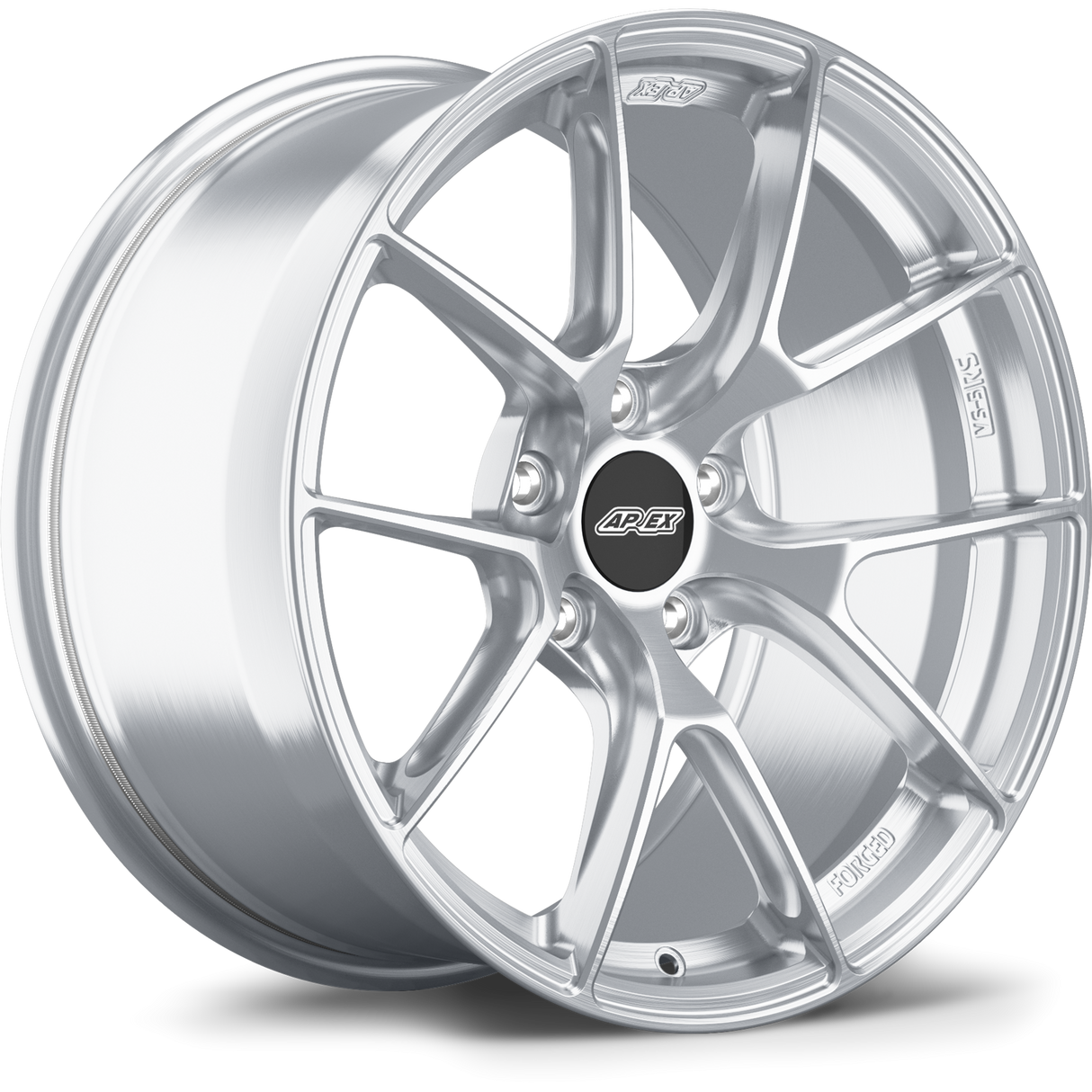 Apex 18" VS-5RS Forged 5x130 Wheel (Brushed Clear) - Porsche