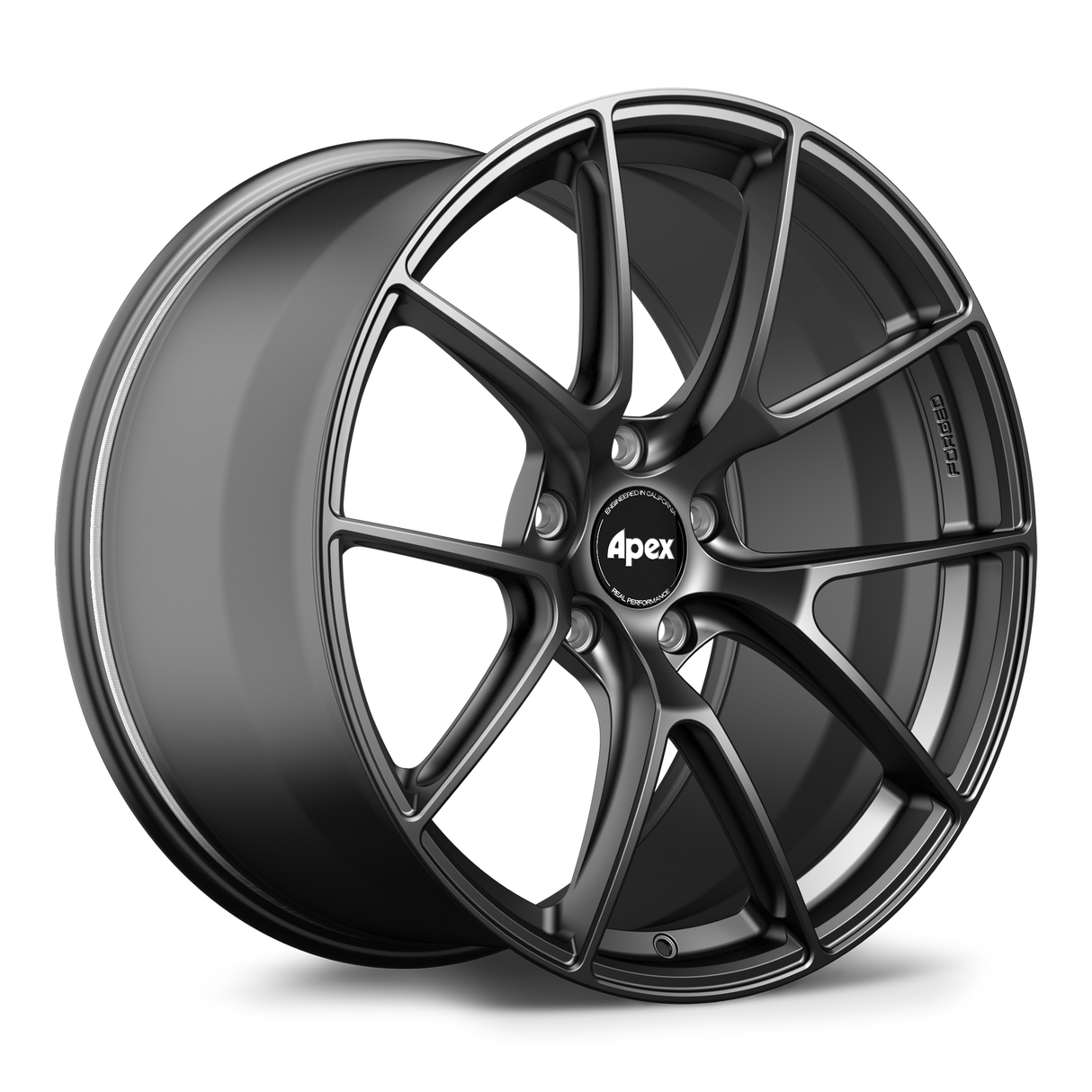 Apex 21" VS-5RS Forged 5x130 Wheel (Satin Black) - Porsche