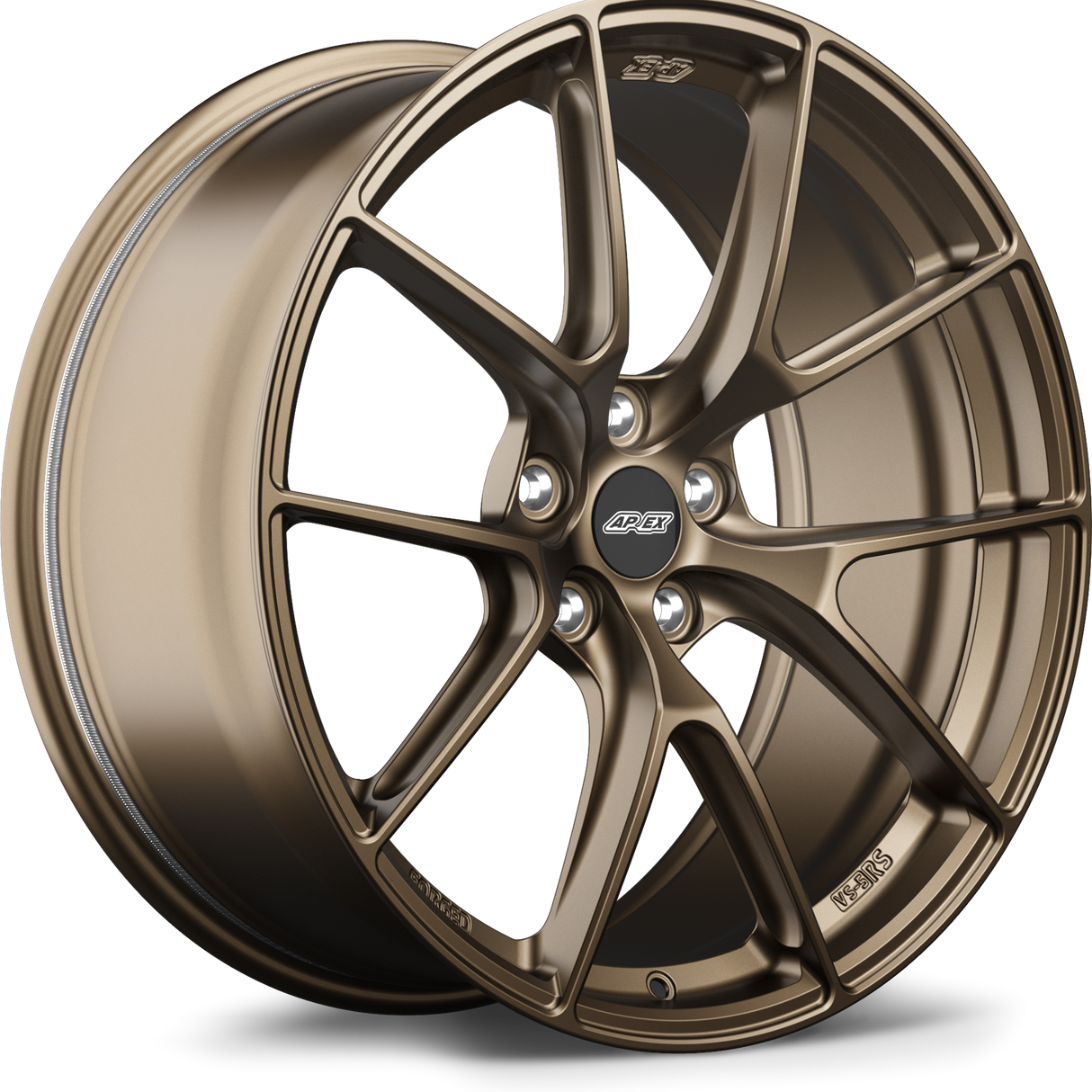 Apex 20" VS-5RS Forged 5x130 Wheel (Satin Bronze) - Porsche
