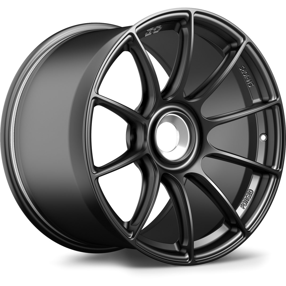 Apex 19" SM-10RS Forged PSCL Wheel (Satin Black) - Porsche