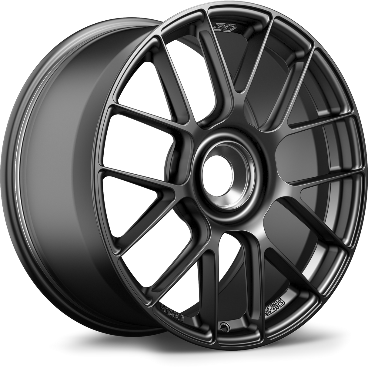 Apex 19" EC-7RS Forged PSCL Wheel (Satin Black) - Porsche