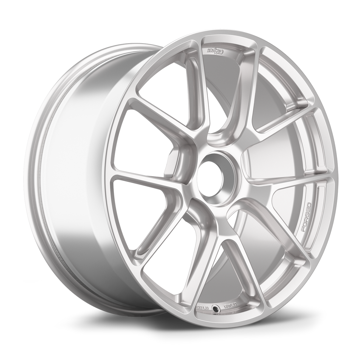 Apex 19" VS-5RE Forged PSCL Wheel (Race Silver) - Porsche