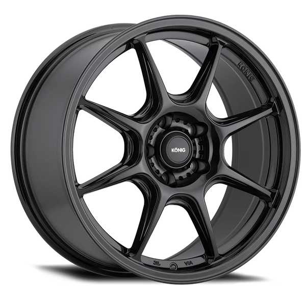 Konig 17" Lockout 5x112 Wheel - Gloss Black