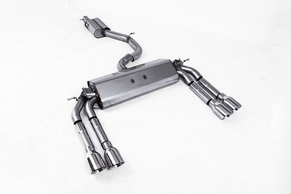 Milltek Cat-Back Exhaust System - MQB 2.0T (S3 (8V+))