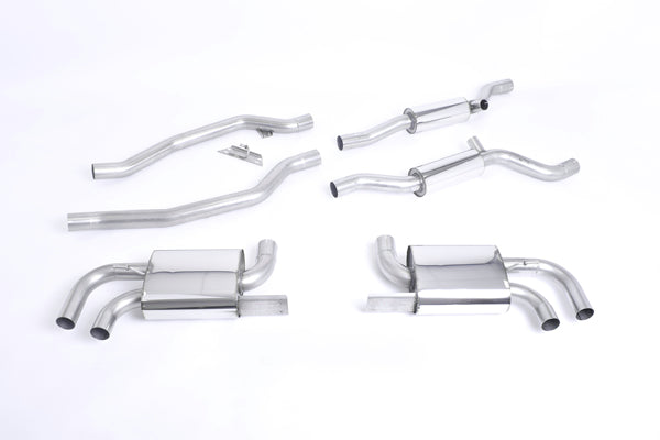 Milltek Cat-Back Exhaust System - Porsche 958 Cayenne Turbo 4.8T (Pre-Facelift)
