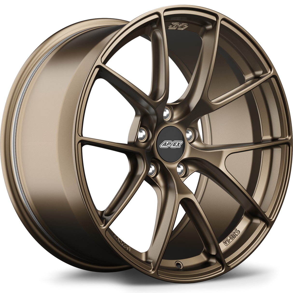 Apex 19" VS-5RS Forged 5x130 Wheel (Satin Bronze) - Porsche