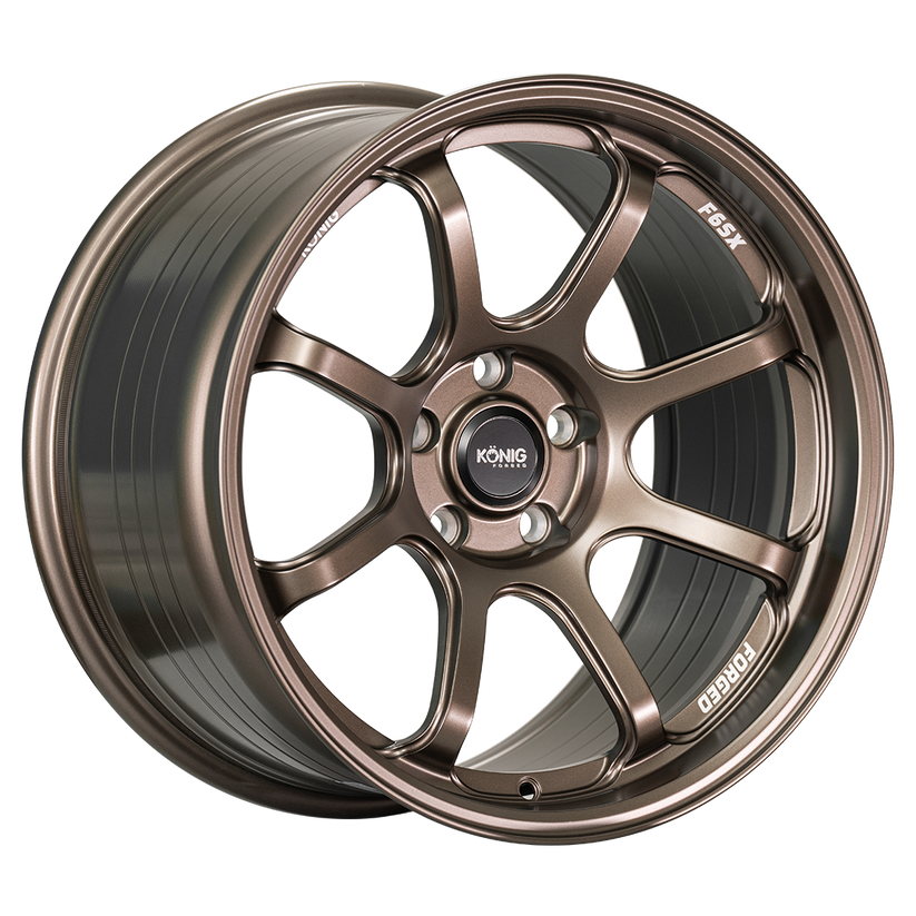 Konig 18" Forged F6SX 5x112 Wheel - Race Bronze