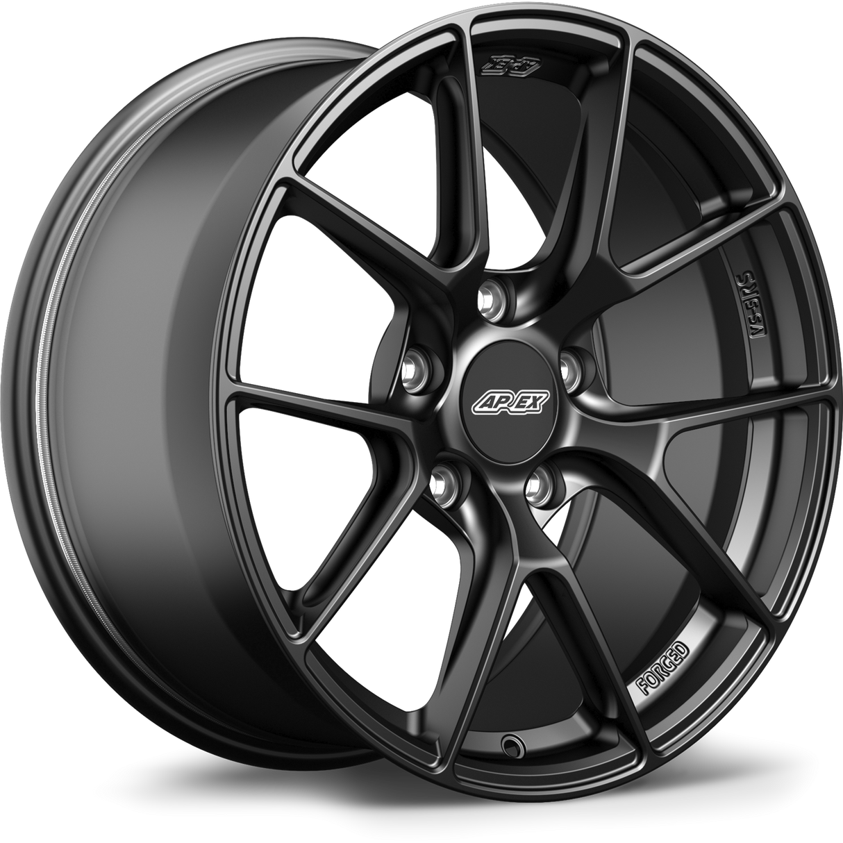 Apex 18" VS-5RS Forged 5x130 Wheel (Satin Black) - Porsche