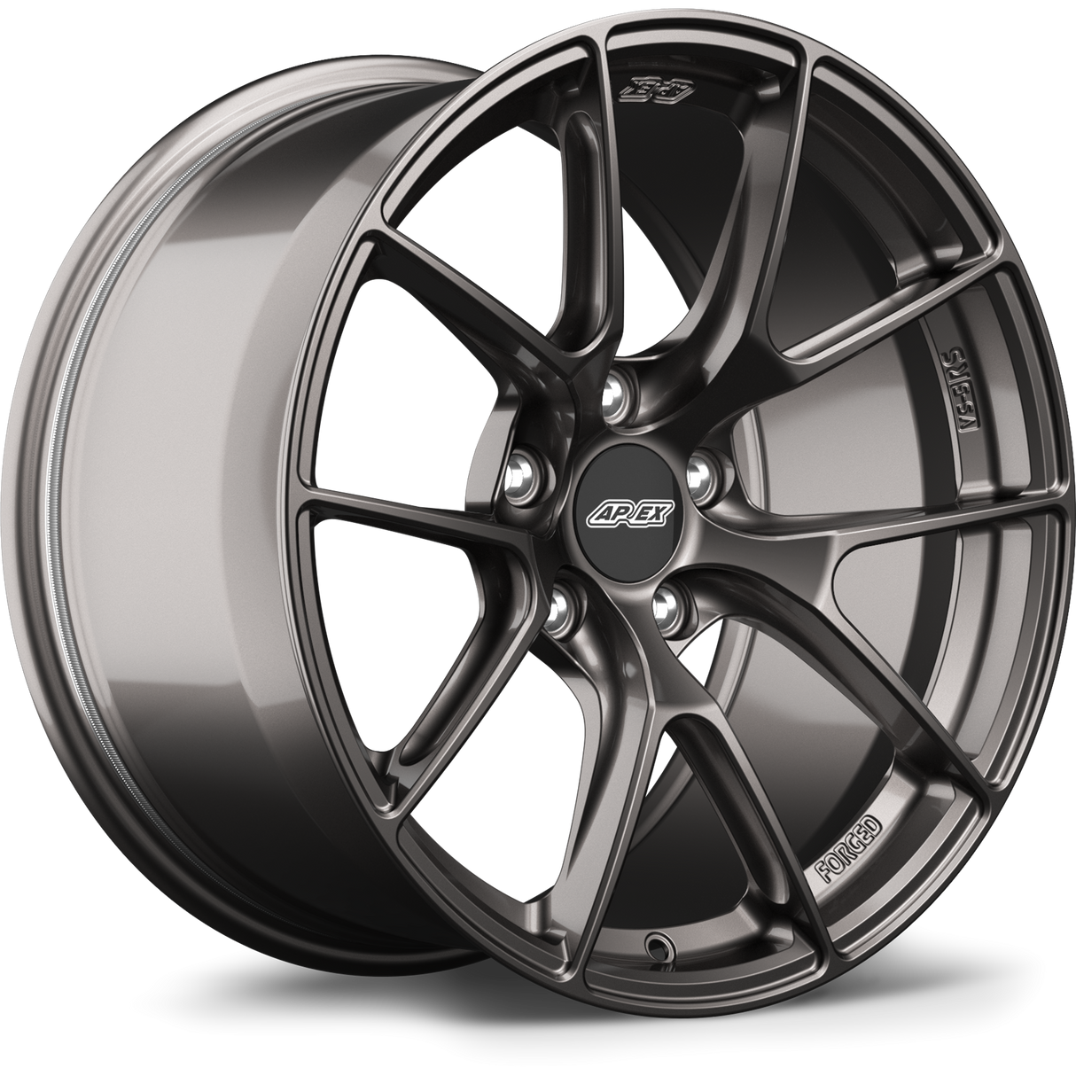 Apex 18" VS-5RS Forged 5x130 Wheel (Anthracite) - Porsche