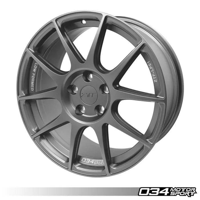 034Motorsport 18" ZTF-LP01 Flowform 5x112 Wheel - Anthracite - Equilibrium Tuning, Inc.
