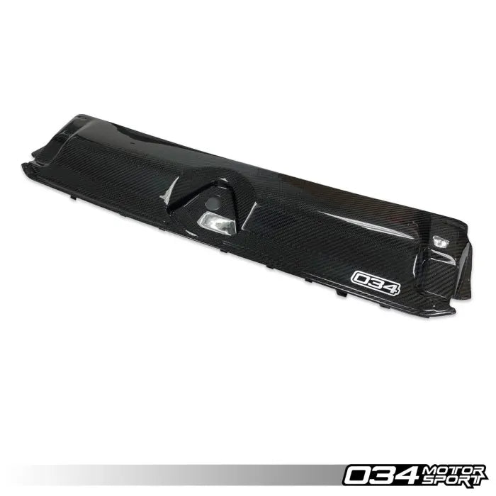 034Motorsport Carbon Fiber Radiator Support Cover - Audi A4/S4 (B9+) - Equilibrium Tuning, Inc.