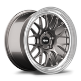 Apex 18" ML-10RT Forged 5x130 Wheel (Anthracite - Machined Lip) - Porsche