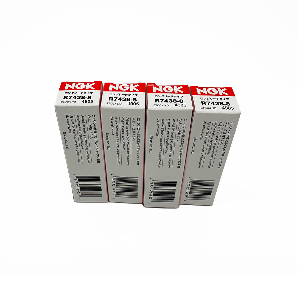 NGK 1 Step Colder Racing Spark Plug (Set of 4) - VW/Audi MQB/e 1.8T/2.0T