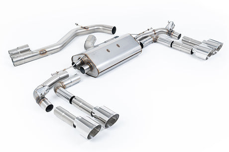 Milltek Cat-Back Exhaust System - MQBe 2.0T (S3 (8Y)) (NAR models ONLY)