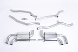 Milltek Cat-Back Exhaust System - Porsche 958 Cayenne Turbo 4.8T (Pre-Facelift)