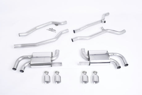 Milltek Cat-Back Exhaust System - Porsche 958 Cayenne Turbo 4.8T (Pre-Facelift)