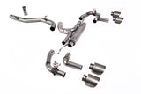 Milltek Cat-Back Exhaust System - MQBe 2.0T (Golf R (Mk8)) (NAR Models ONLY)