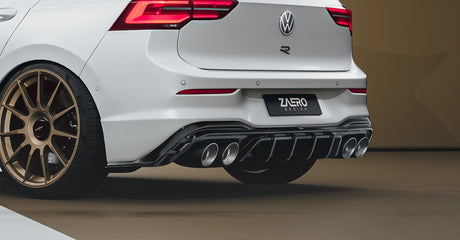 Zaero Design EVO-1 Rear Diffuser - VW Golf R 2.0T (Mk8)