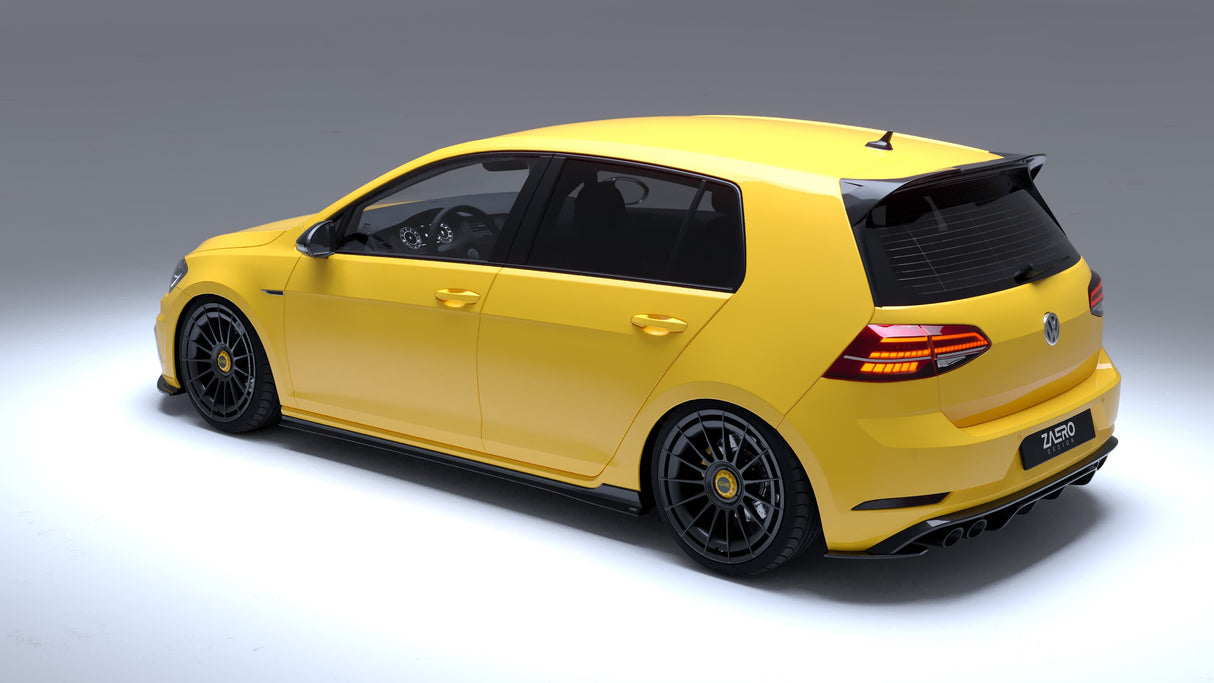 Zaero Design EVO-1 Rear Spoiler - VW GTI/Golf R 2.0T (Mk7+)