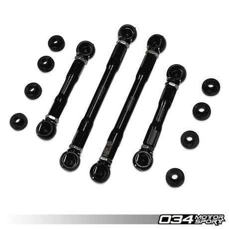 034Motorsport Billet Aluminum Adjustable Lowering Link Kit - Audi SQ5 (B9+), A6/S6/RS6/A7/S7/RS7 (C8+), Q7/SQ7 (4M), Q8/SQ8/RSQ8 (4M8), E-Tron - Equilibrium Tuning, Inc.