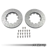 034Motorsport Replacement Front Rotor Ring Set (340mm) - VW/Audi MQB 2.0T - Equilibrium Tuning, Inc.