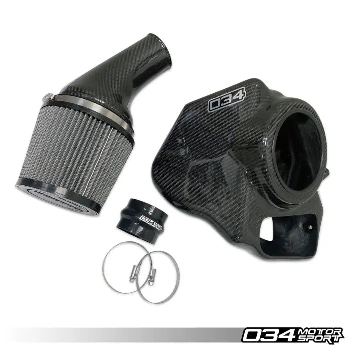 034Motorsport X34 Carbon Fiber Full Intake System - Audi S4/S5 (B9+) - Equilibrium Tuning, Inc.