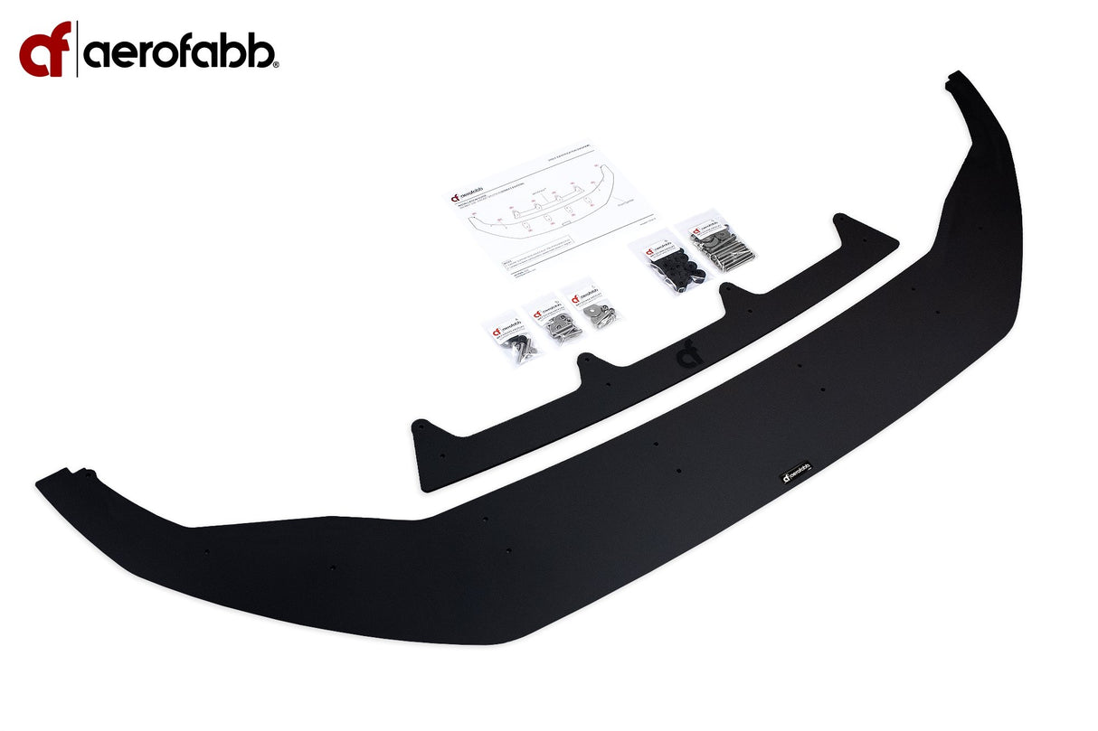 aerofabb Front Splitter (VW MK7 Golf TSI/TDI) - Equilibrium Tuning, Inc.