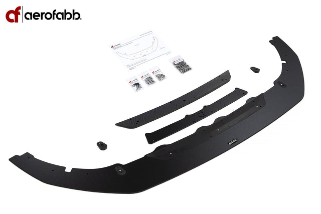 aerofabb V2 Front Splitter (VW MK8 GOLF R) - Equilibrium Tuning, Inc.