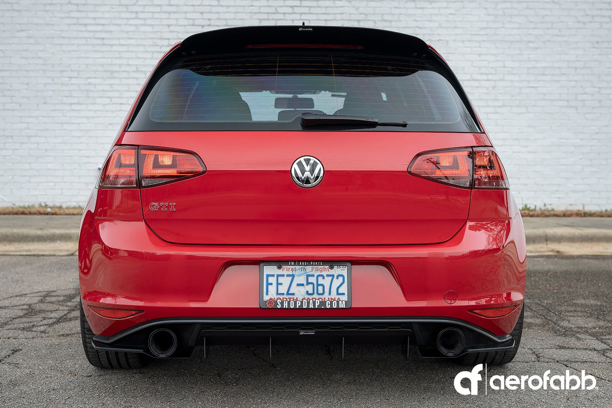 aerofabb V2 Rear Diffuser Kit (VW MK7 GTI) - Equilibrium Tuning, Inc.