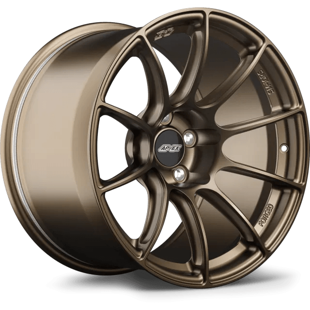 APEX 19" SM-10RS Forged Porsche 5x130 Wheel - Satin Bronze - Equilibrium Tuning, Inc.