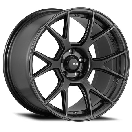 Konig 18" Ampliform 5X112 Wheel - Dark Metallic Graphite - Equilibrium Tuning, Inc.