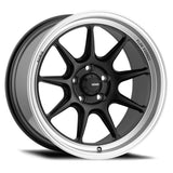 Konig 18" Countergram 5X112 Wheel - Matte Black / Matte Machined Lip - Equilibrium Tuning, Inc.