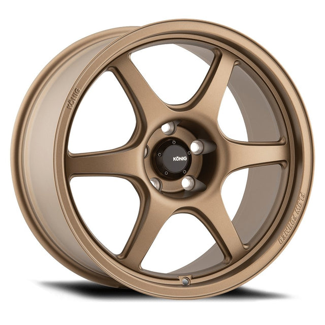 Konig 18" Hexaform 5X112 Wheel - Matte Bronze - Equilibrium Tuning, Inc.