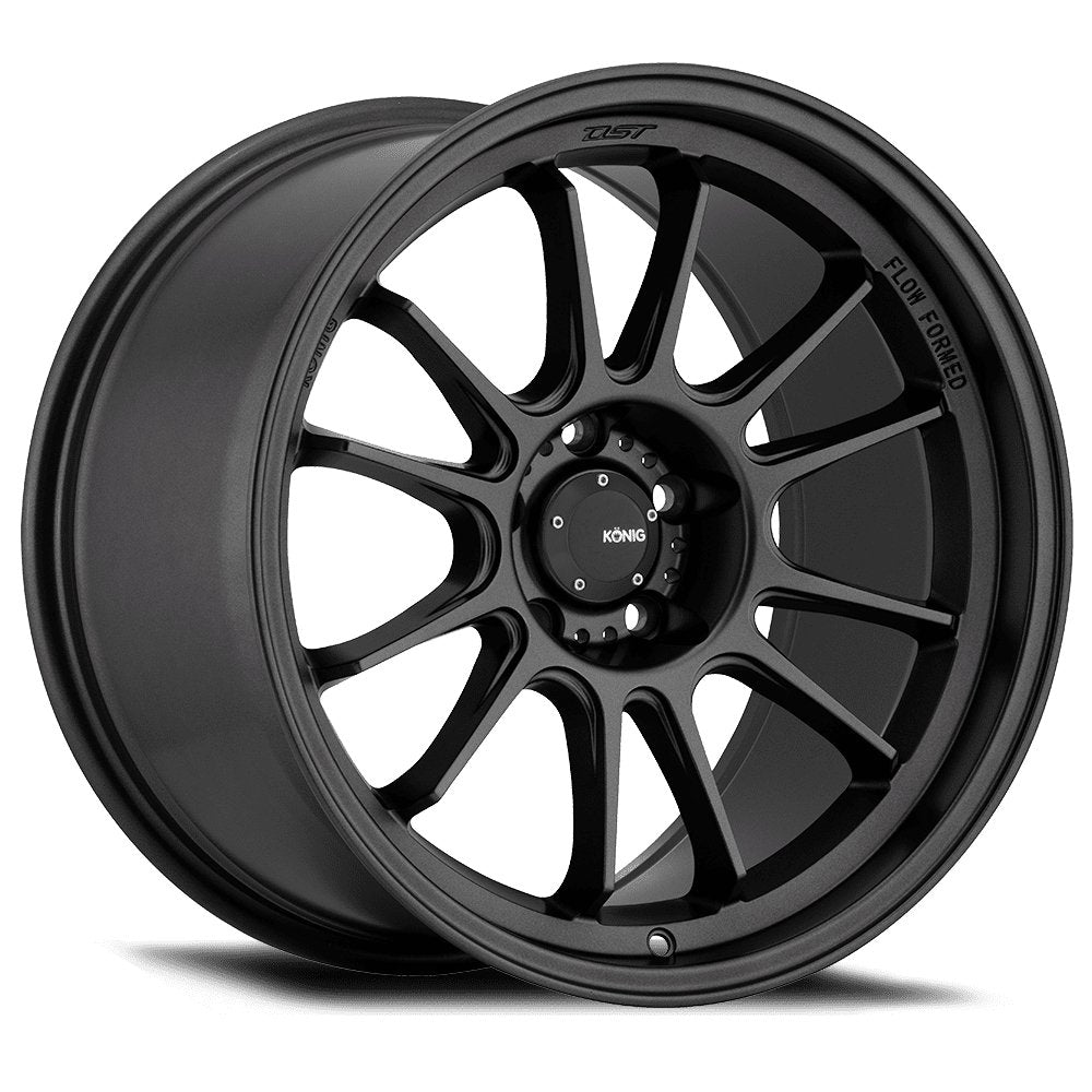 Konig 18" Hypergram 5X114.3 Wheel - Matte Black - Equilibrium Tuning, Inc.