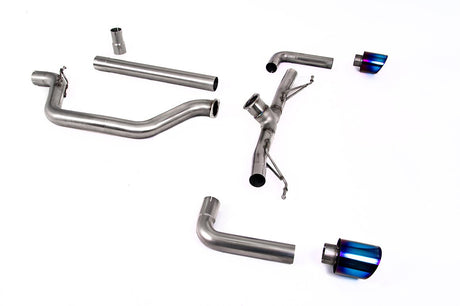 Milltek Cat-Back Exhaust System - Mk8 Golf GTi (NAR Models ONLY) - Equilibrium Tuning, Inc.