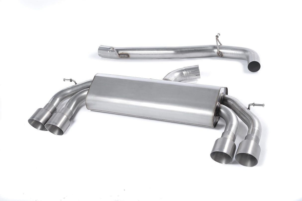 Milltek Cat-Back Exhaust System - MQB Mk7 Golf R 2.0T - Equilibrium Tuning, Inc.